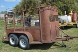 10ft Stock Trailer - New Tires and New Rims