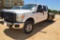 2013 Ford F-350 Super Duty Pickup Truck w/CM Flatbed with Toolboxes, 4WD, V8, Diesel, unit 104