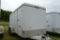 2012 W-W Bumper Pull Enclosed Cargo Trailer, 16' x 6 1/2'