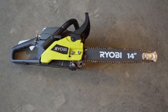 Ryobi 14" 2 Cycle, Gas, Chainsaw