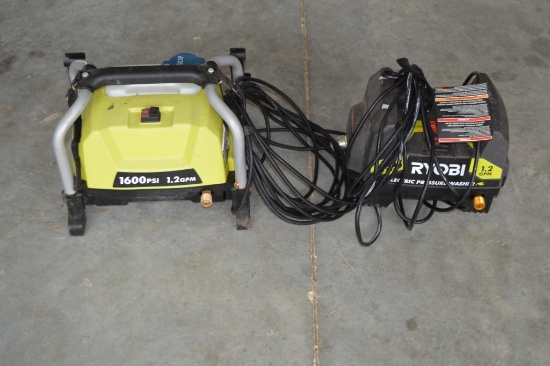 Ryboi Pressure Washing Machines, 1.2 GPM, 1600PSI