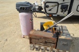 Pallet of miscellaneous Tools and Tool Boxes and 26 Gallon Husky Air Compressor, 150PSI, 120V, 3A