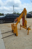 Hydraulic 3pt. Ag Krane Attachment, Crane Attachment