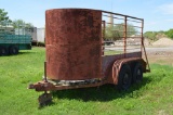 10' Stock Bumper Pull Trailer