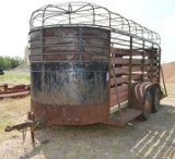 16ft Bumper Pull Cattle/Livestock/Stock Trailer *BOS