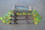 Fishing Decor and Children's Fishing Poles with Lures, Brand New