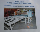 Walco 820-64 Squeeze Roll Applicator w/Extruded Aluminum Adapter - Signs/Signage/Printer/Laminator