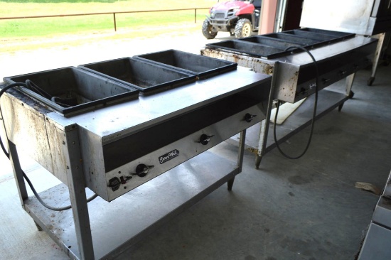 Serve Well Commercial Kitchen/Restaurant Steam Tables