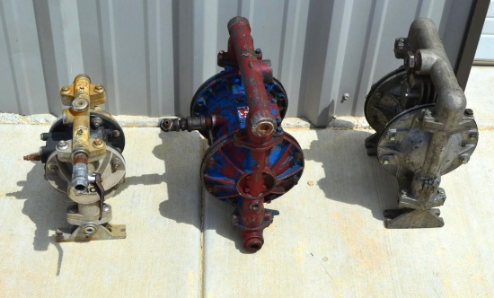 3 Pneumatic Oil Pumps