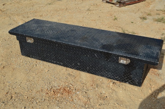 Toolbox with Miscellaneous Straps, Tie Downs and Blocks