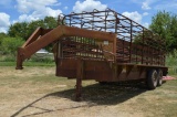 20' Gooseneck Livestock/Horse Trailer,