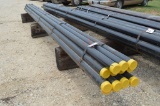 14 Joints of 3inch Pipe, .216 wall 7.68# CW Line Pipe, 21' long, Thread & Coupler, Sch 40