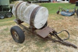 Water Tank on Small Trailer w/2