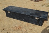 Toolbox with Miscellaneous Straps, Tie Downs and Blocks