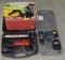 Assorted Tools - Drill, Gloves, Lunchbox