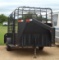 12'6 Gooseneck Stock Trailer