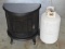 Propane Tank (7.1gal) and Electric Heater(120V)