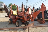 Ditch Witch RT45 Trencher w/ Backhoe Attachment