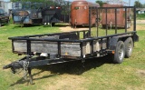 Bumper Pull Utility Trailer