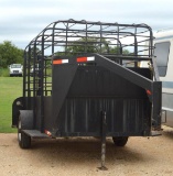 12'6 Gooseneck Stock Trailer