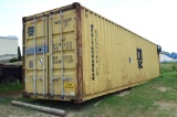 Oversized Shipping Cargo Container Wired for 110V