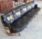 Retro Whiskey Barrel Custom Leather Couch, 2 sections