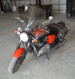 2012 Triumph Bonneville Motorcycle, W/4 Helmets *Title on Hand