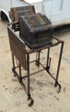 Antique/Vintage Burroughs Adding Machine and Stand
