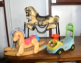 Antique / Vintage Rocking Horses and Ride On Toy