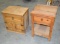 (2) Rustic End Tables