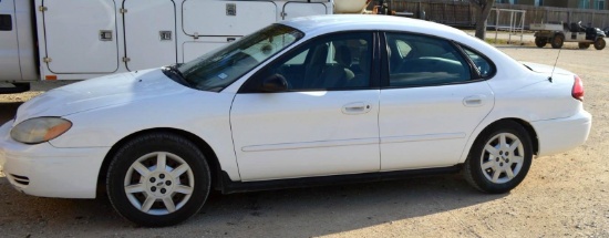 2007 Ford Taurus SE 4 Door Sedan Car, Gasoline, V6 *Title