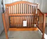 Wooden Baby Bed Frame