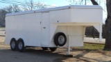 2003 16' x 8' Pioneer Gooseneck Cargo Trailer *Title