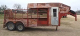 Custom Stock Trailer W/Tack Room