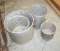 3 Aluminum Pots