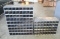 (1) 72 Hole Storage Bolt Bin Metal Cabinet & (1) 40 Hole Storage Bolt Bin Metal Cabinet