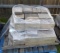 Pallet Of Misc Sized Cinder-Blocks & Solid Cement Blocks