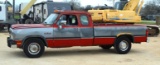 1993 Dodge D250 Diesel 2-Door Club Cab Log Bed Pickup Truck