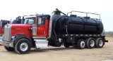 2012 Kenworth W900 Diesel Allison Automatic Truck, 105bbl Vac Tanker