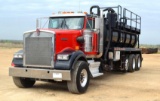 2012 Kenworth W900 Diesel Allison Automatic Truck 105bbl Vac Tanker