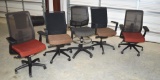 5 Rolling Office Chairs