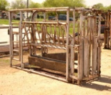 9' Squeeze Chute W/Gate