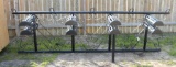 Rustic Parallel Saddle Rack