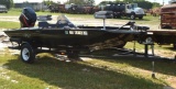 2001 Xpress Bass Boat, 2002 Mercury 115hp & 2002 Trailer