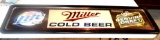 1 Large Miller Beer Sign