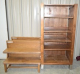 Walnut Display Cabinets