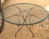 Expanded Metal Mesh Round Table