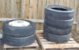 Lot Of 19.5 Tires