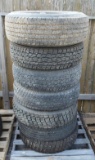 Misc Pallet Of Various Sized Tires