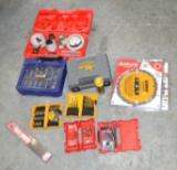Misc Lot Of Power Tool Bits & Saws